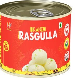 MAPAA Bikaneri Premium Spongy Rasgulla, Mithai, Ready to Eat Indian Sweet 500 GMS